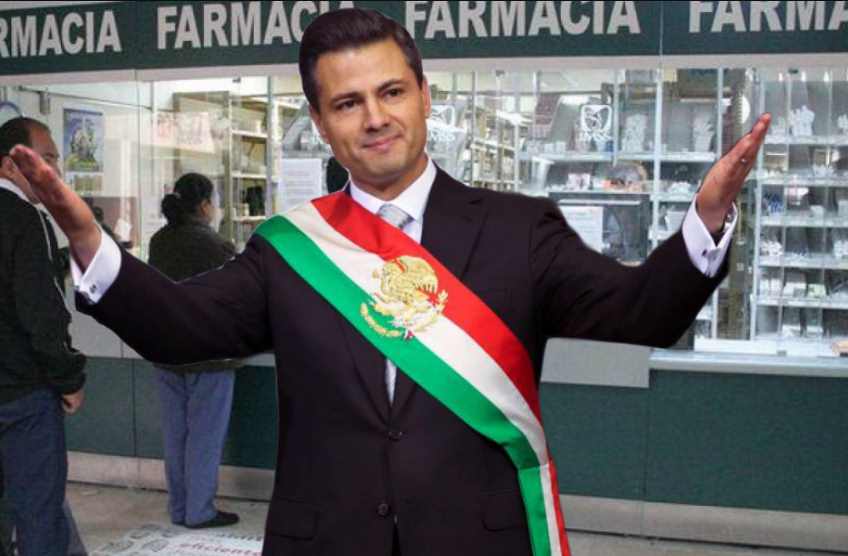 Peña Nieto perdonó más de 7 mmdp en impuestos a farmacéuticas extranjeras