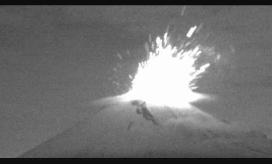 El Popocatépetl registró fuerte explosión; Cenapred pide no acercarse