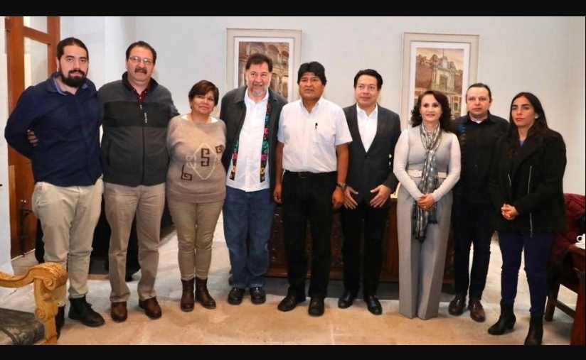 Diputados de Morena evalúan coperacha para manutención de Evo Morales