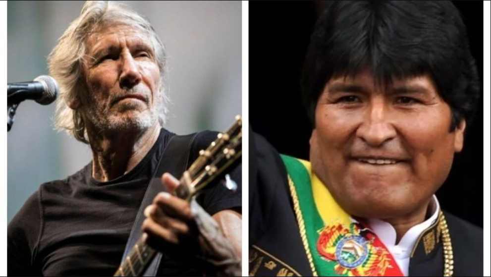 Evo Morales agradece palabras de apoyo de Roger Waters