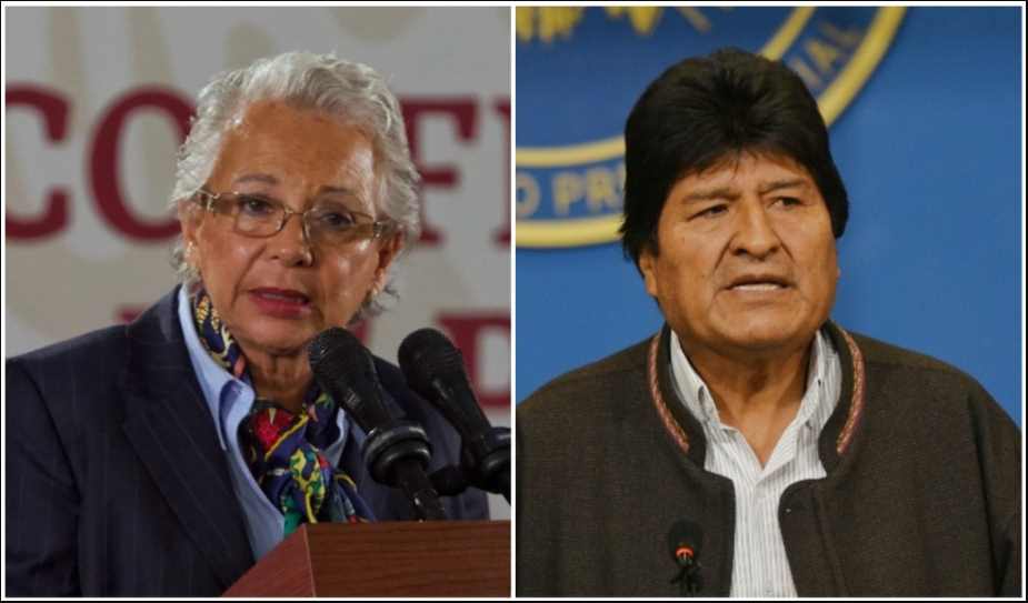 Evo Morales ya recibió visa humanitaria, confirma Sánchez Cordero