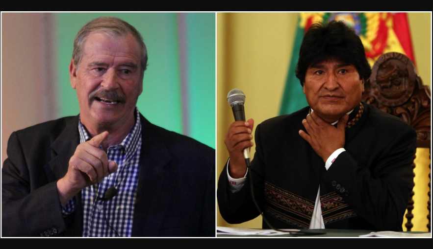 Fox recuerda su frase ‘comes y te vas’ tras llegada de Evo Morales