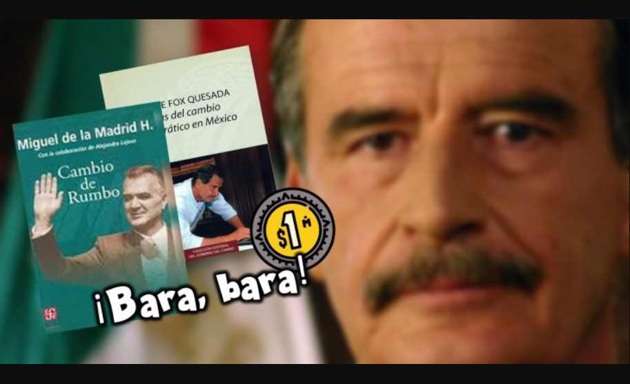 Libros de Vicente Fox y otros expresidentes costarán 1 peso; pero ni así los quieren