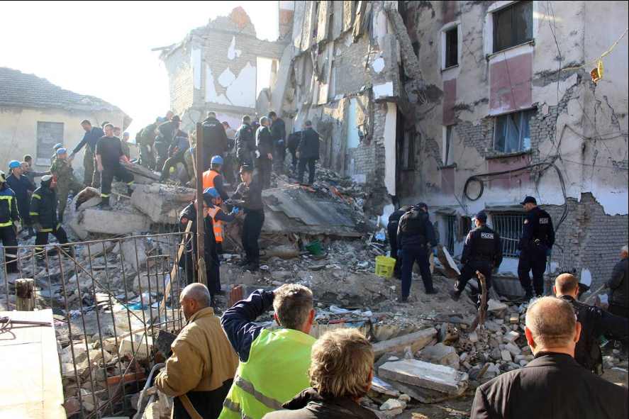 Suben a 46 los muertos y más de 2 mil heridos por terremoto de Albania