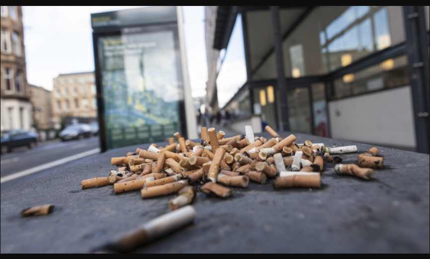 Tirar colillas de cigarro podría ser sancionado hasta con 25 mil pesos
