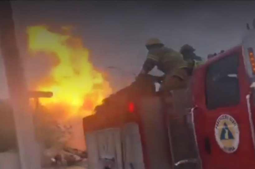Desalojan población por fuga en gasoducto en Reynosa, Tamaulipas | VIDEO