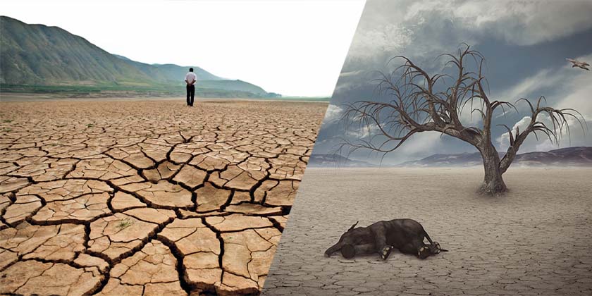 La tierra se sigue calentando, 2019 se registraron más sequías; y el futuro es desolador