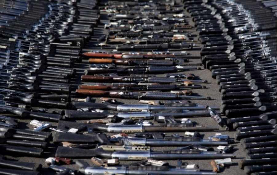 SRE firma acuerdo con UE para detener flujo de armas ilícitas