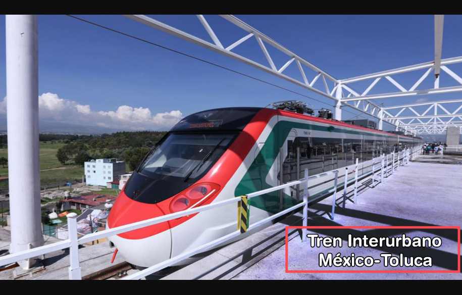 Reinicia construcción del tren interurbano México-Toluca; transportará  230 mil personas al día