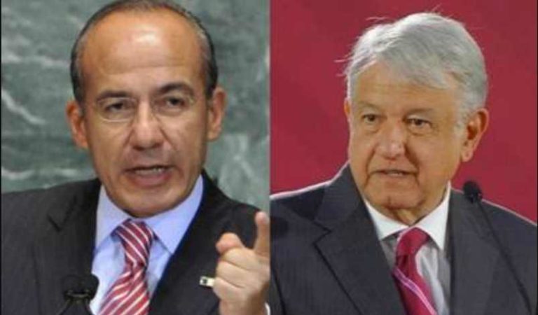 Calderón acusa a AMLO de poner apodos denigrantes: debemos rechazarlos