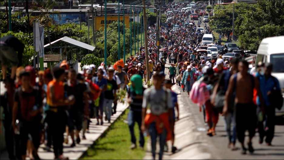 Sale de Honduras nueva caravana migrante, pero Segob no dará salvoconductos