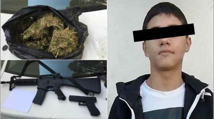 Con solo 14 años así era la vida de hijo de “El Ojos”: Armas, droga, y narcocorridos