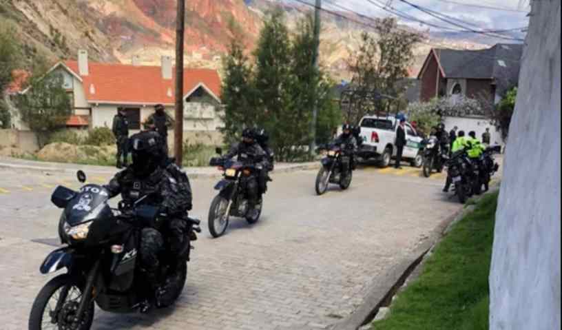 Embajada de México en Bolivia reporta operativo policial en los alrededores de la Residencia