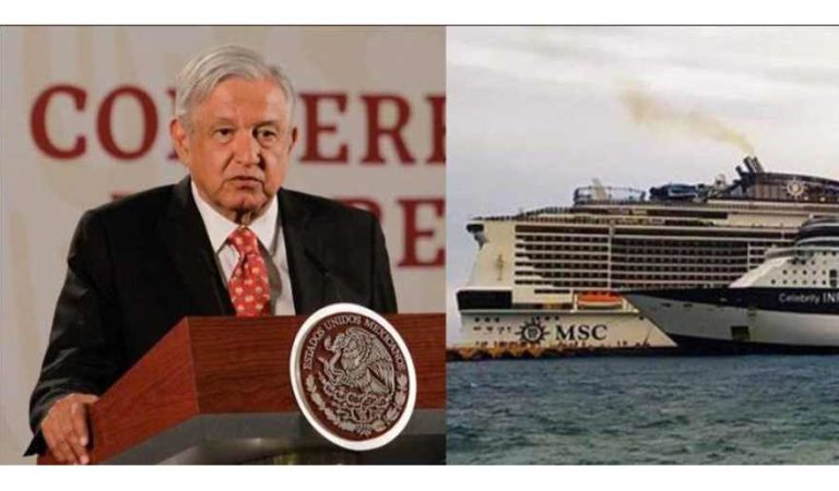 Atraque de crucero en Cozumel responde a razones humanitarias: AMLO