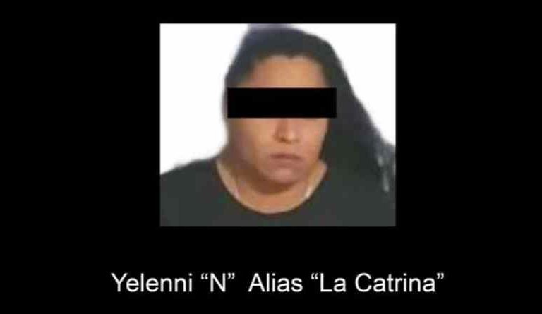 Cae la “Catrina”, presunta líder del CJNG en Veracruz, por delitos contra la salud