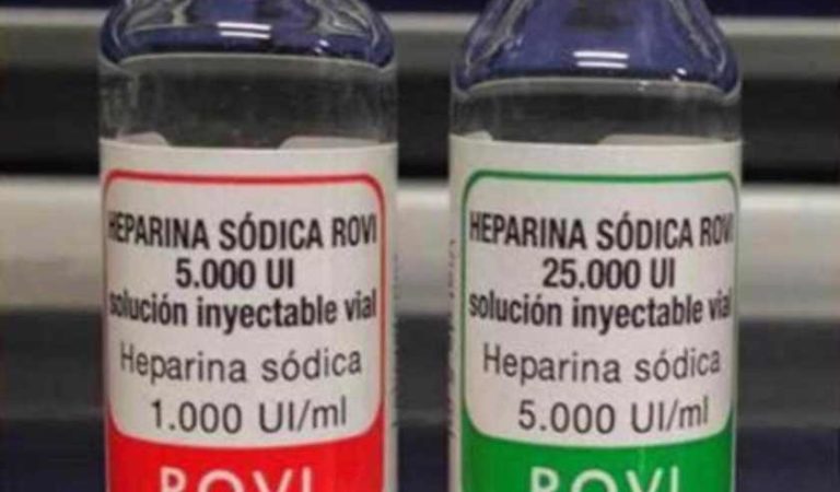 Alerta sanitaria por la heparina sódica: Cofepris