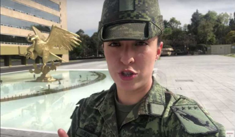 Alexa Bueno, la soldado que motiva a jóvenes a ser parte del Ejército Mexicano