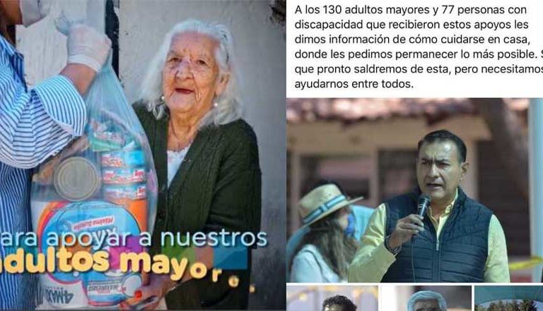 En Jalisco alcaldes de MC, usan de pretexto el Covid-19 y entregan despensas para promover su imagen