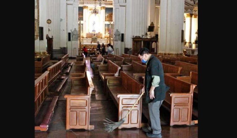 Ingresos de las iglesias ha caído hasta un 80% ante COVID-19