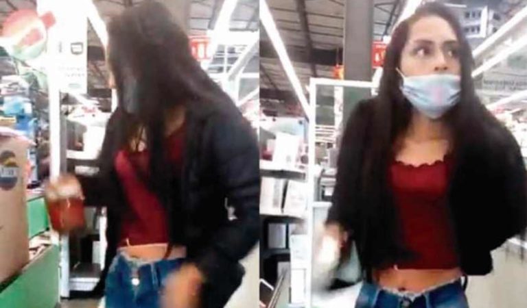 ‘Ya ni la hagas de emoción hija’; ‘Lady Nutella’ es detenida por ‘robo hormiga’ en supermercado de la CDMX | VIDEO