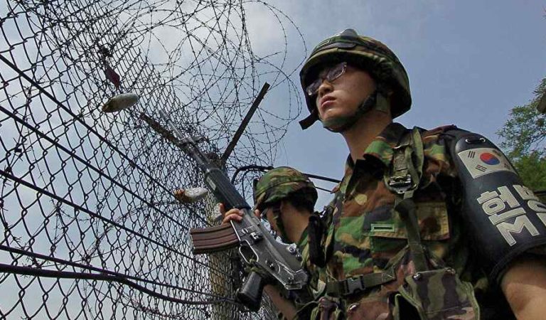 Corea del Norte y Corea del Sur intercambian disparos en la frontera