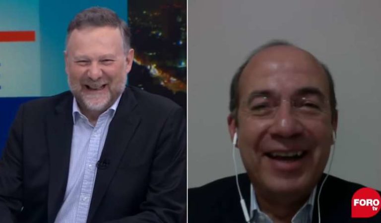 Leo  Zuckermann entrevista a Calderón y no puede ocultar alegría; lo tunden en redes