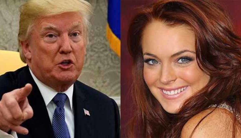 ‘Debe ser buena en la cama’: reviven audio en el que Trump hizo comentarios inapropiados de Lindsay Lohan