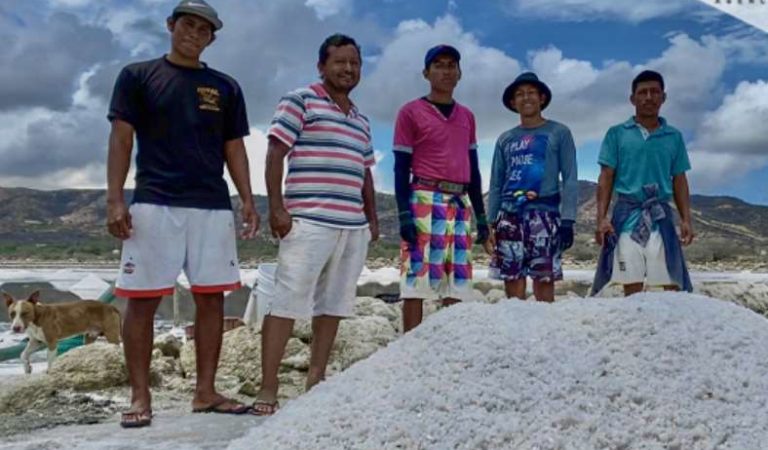 Cae 90% producción de sal artesanal en Oaxaca; ‘No hay subsidio, ni consumo local’