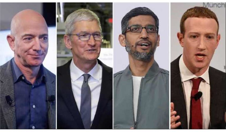 Los líderes tecnológicos más importantes del mundo testifican ante el Congreso para defender su modelo de negocios