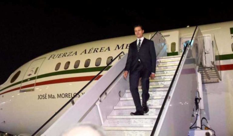 Peña Nieto habría gastado 408 mdp en operación y viajes de avión presidencial: Sedena