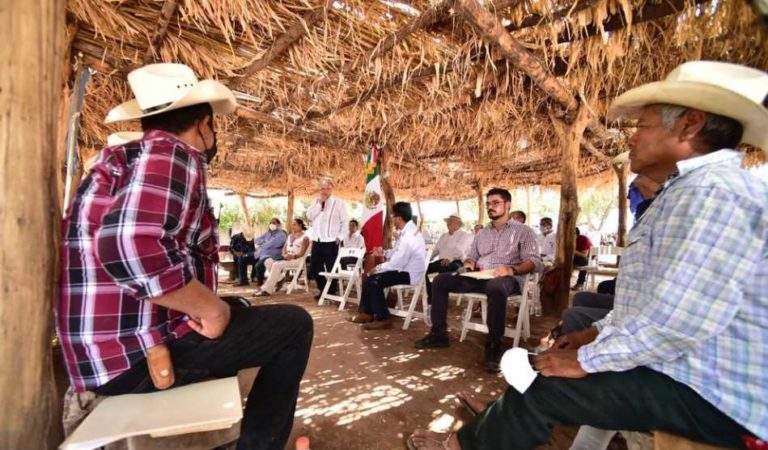 Sedatu se compromete ante AMLO a llevar vivienda y mejoramiento urbano a pueblo Yaqui