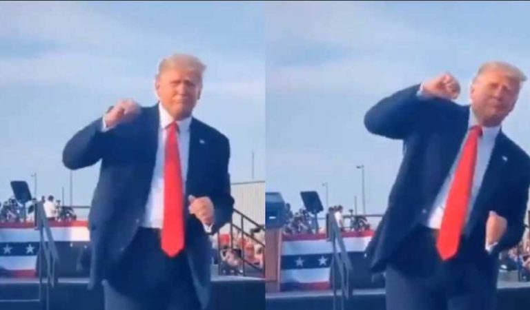 Baile de Donald Trump se vuelve reto viral en Tik Tok