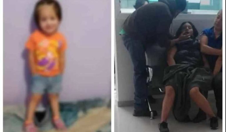Falleció Kenia; niña de dos años acuchillada por su madre en Ecatepec