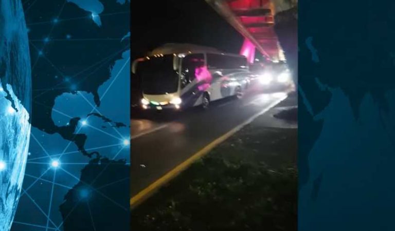 Enviaron decenas de camiones de Guadalajara a la CDMX contra AMLO
