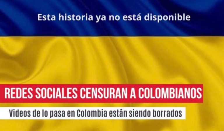 Nos están Censurando: colombianos denuncian que les borran publicaciones en Instagram, Twitter y Facebook