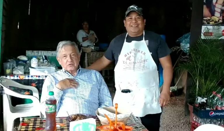 Ejecutan a Margarito, AMLO comió en su birriería, fue incendiado | VIDEO