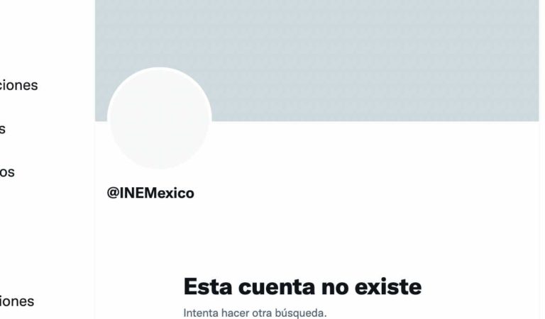 Desaparece cuenta del INE en Twitter #Elecciones2022mx